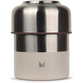 [寶子の店] 雙北 日本 MEROWARE LILY 副食品燜燒罐 350ml 可可/奶油色