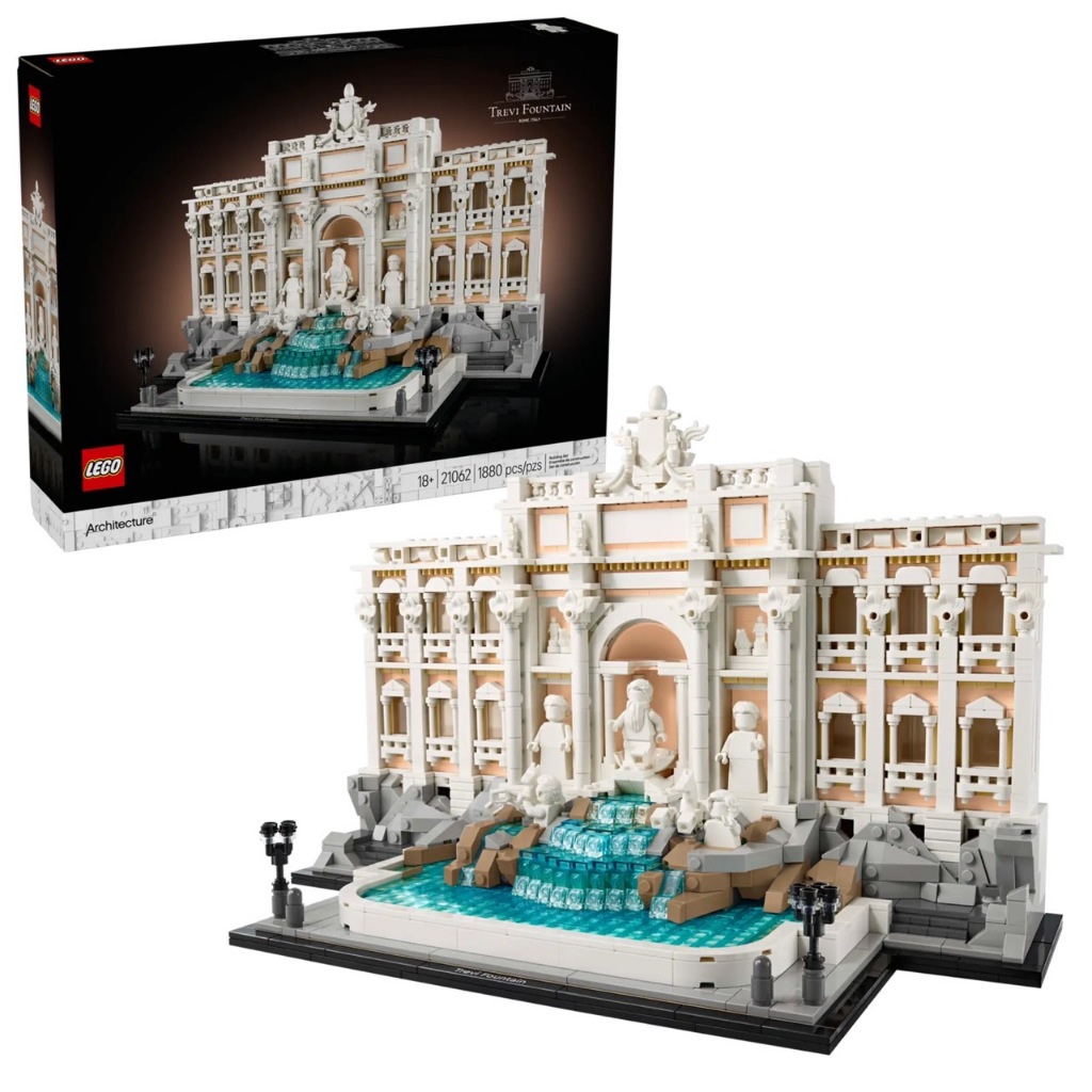 LEGO 21062 特雷維噴泉 Trevi Fountain 樂高® Architecture【必買站】樂高盒組
