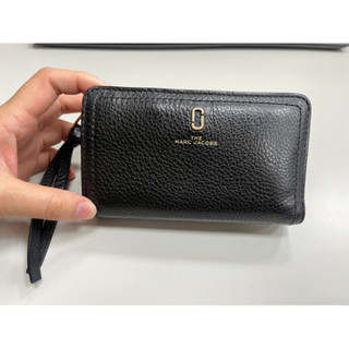 二手 專櫃購入MARC JACOBS荔枝皮中夾