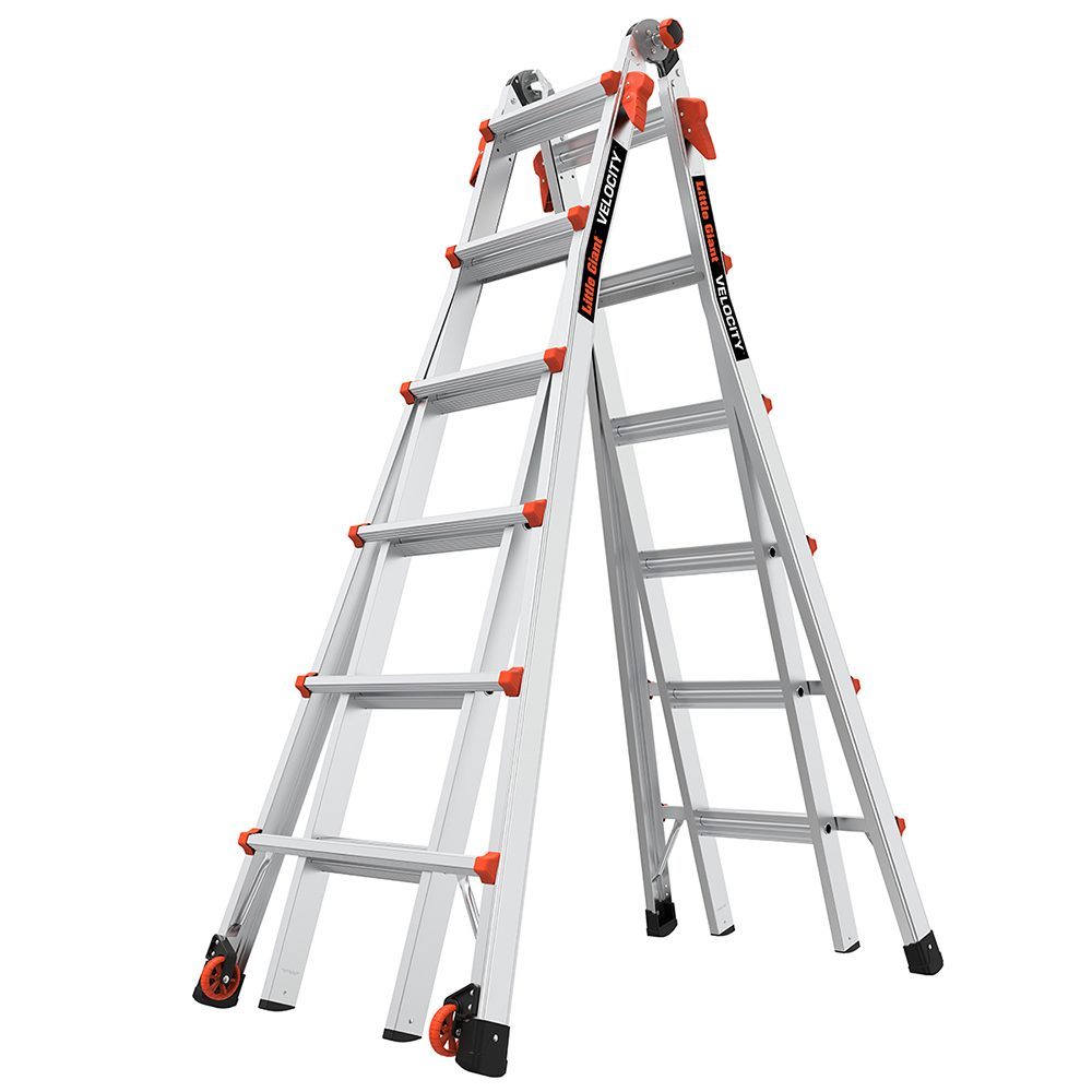 台中工具屋 【 含稅】美國 小巨人 Little Giant M-26 M26 第二代 萬用梯 工作梯 鋁梯A字梯 拉梯