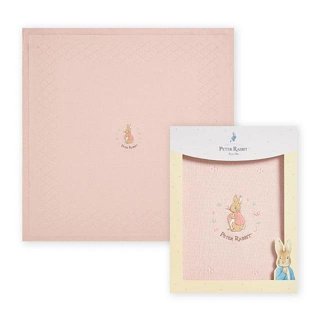 奇哥悅讀比得兔洞洞棉毯禮盒 90 x 90cm(PLB62600P 珊瑚粉) 1335元