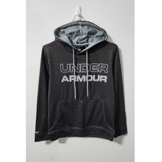 美國 Under Armour UA 深灰 Storm 防潑水 刷毛 保暖 運動 連帽 帽T hoodie 長袖 上衣
