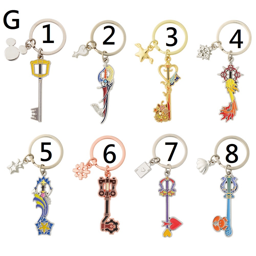 [現貨]一番賞 王國之心 KINGDOM HEARTS Linking Hearts 小賞 G賞 鑰刀 吊飾