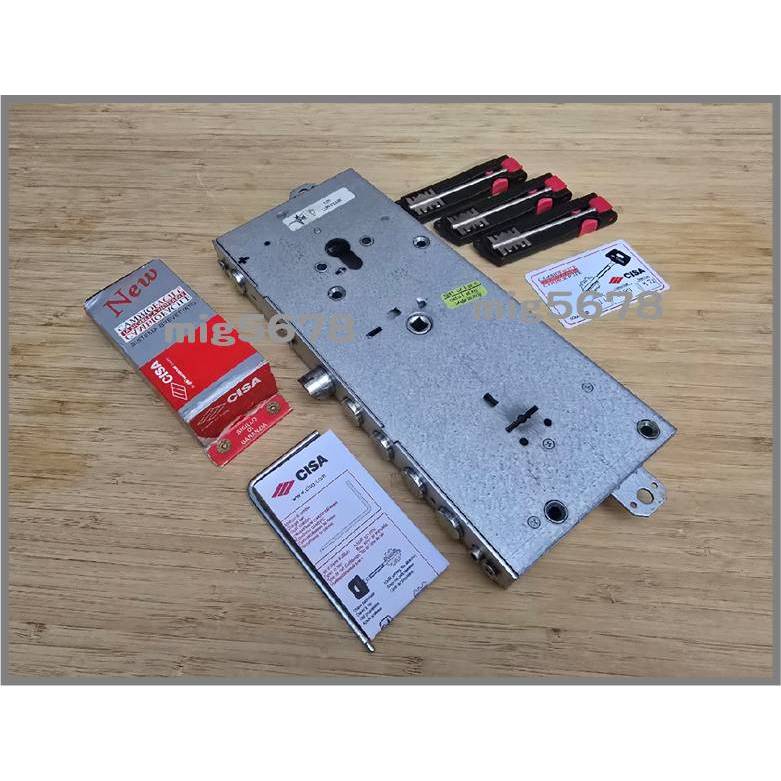 CISA 頂級安全防爆鎖 CI-57986 + 折疊款變號專用鑰匙包 義大利生產 整體9成新