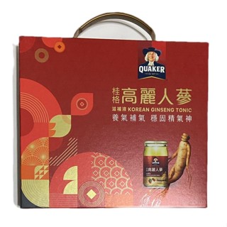 🌈桂格 高麗人參 滋補液 60ml (7瓶禮盒裝) 原廠公司貨 桂格 高麗人參