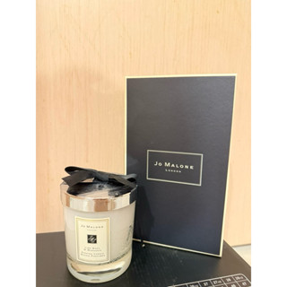 Jo Malone 香氛工藝蠟燭 200g (含外盒、緞帶) 英國梨與小蒼蘭 鼠尾草與海鹽 黑莓子與月桂葉