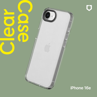 犀牛盾 適用iPhone 16e(6.1吋) Clear 透明防摔手機殼(終身黃化保固)