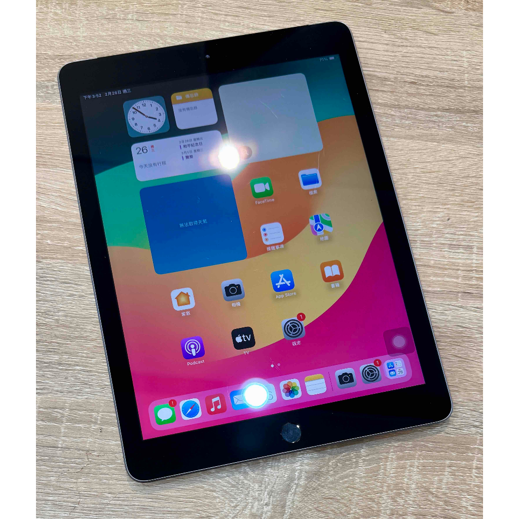 分期0利率 iPad 6 32GB LTE版 灰色 外觀無傷 看劇好夥伴