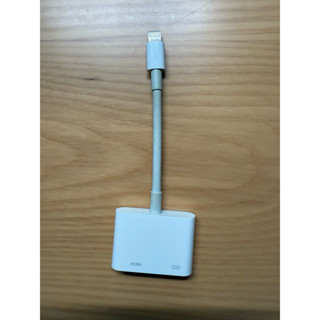 Lightning 數位AV轉接器-正版二手品