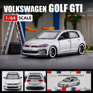 《64SHOP》Bburago 比美高｜Volkswagen GOLF GTI 2017｜1/64合金模型車
