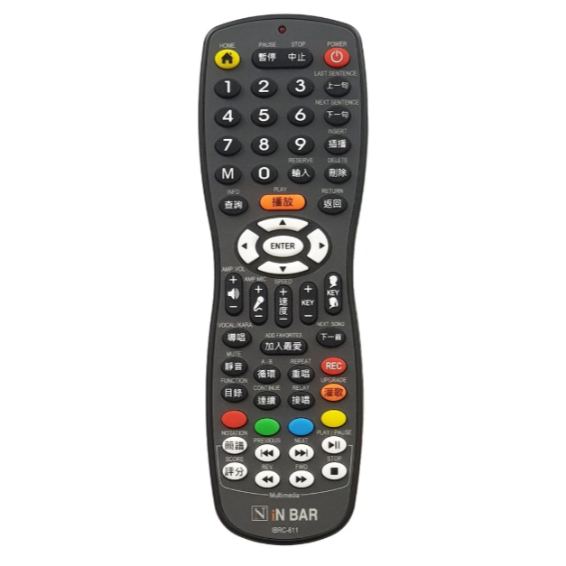 【iNBAR 音霸】IB-899 原廠遙控器 RC-611｜清庫存