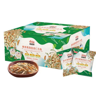 特價 20包 萬歲牌 柿米果海苔杏仁小魚 38g/包 小魚乾 小魚酥 堅果 海苔芝麻 杏仁條