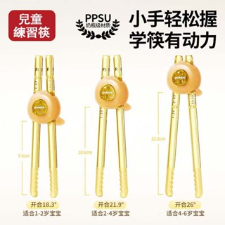 兒童筷子PPSU虎口訓練筷練習筷寶寶學習筷幼兒1至6嵗專用餐具筷子