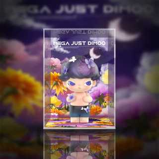 泡泡瑪特 Dimoo MEGA 400% 1000% 蜷縮川實花 潮玩展示盒