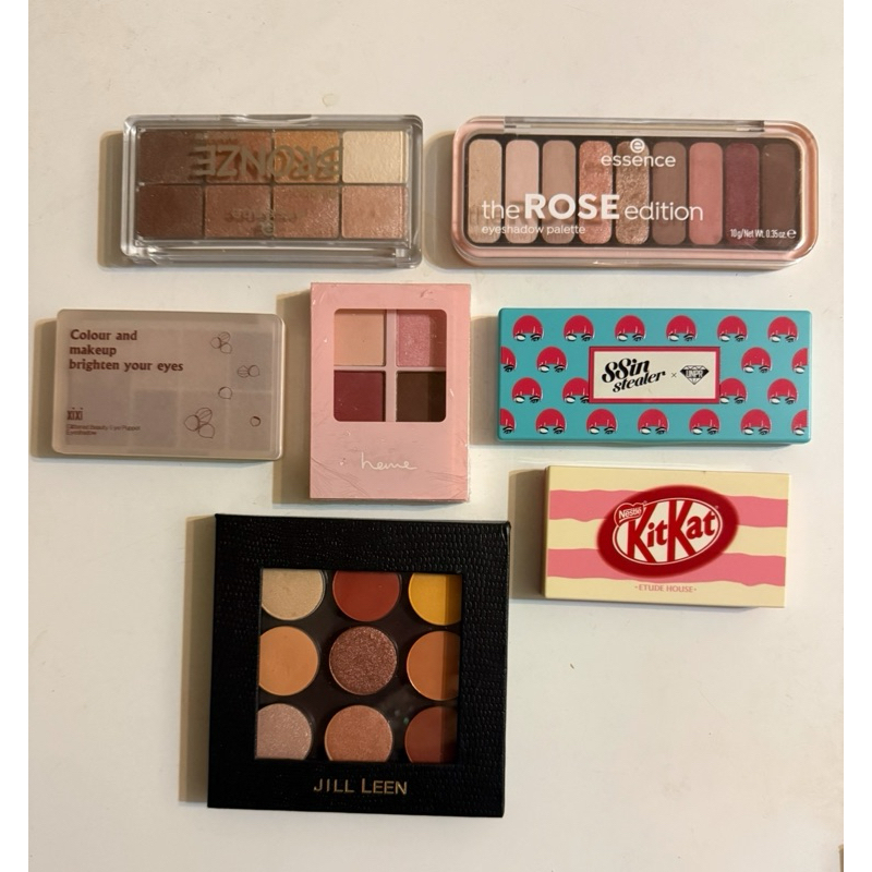 🎀二手眼影出清-2［眼影］Etude House 、艾森絲、Meko 等…眼影盤出清