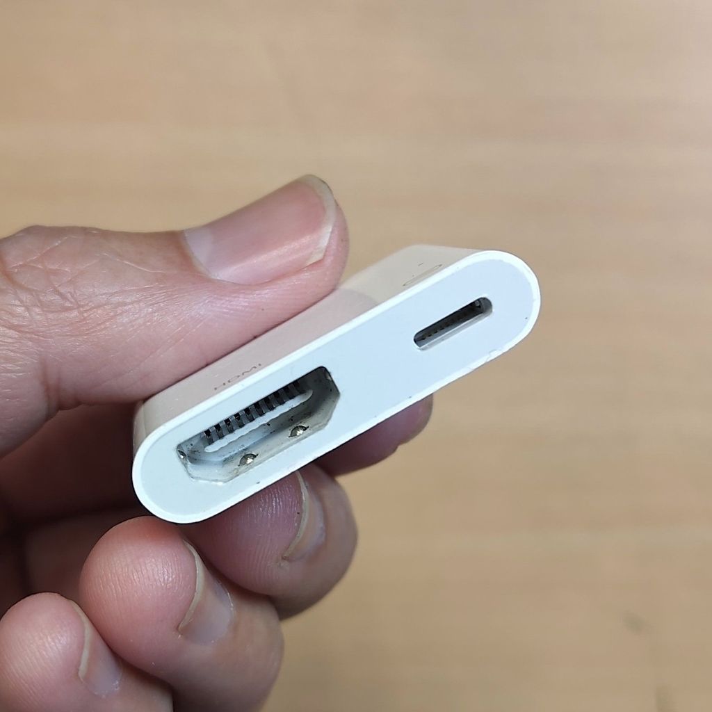 Apple Lightning Digital AV 數位影音轉接器 A1438 Lightning &HDMI