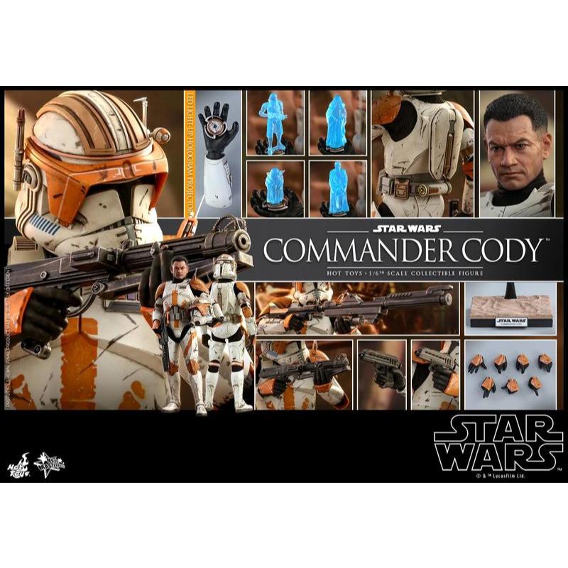 咩咩Q~~全新 HOT TOYS MMS524 星際大戰 西斯大帝的復仇 指揮官 寇迪 Commander Cody