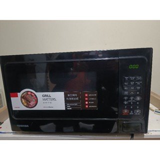 TOSHIBA 東芝 34L微電腦燒烤微波爐(MM-EG34P（BK）)