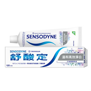 舒酸定 長效抗敏 溫和高效淨白牙膏 120g