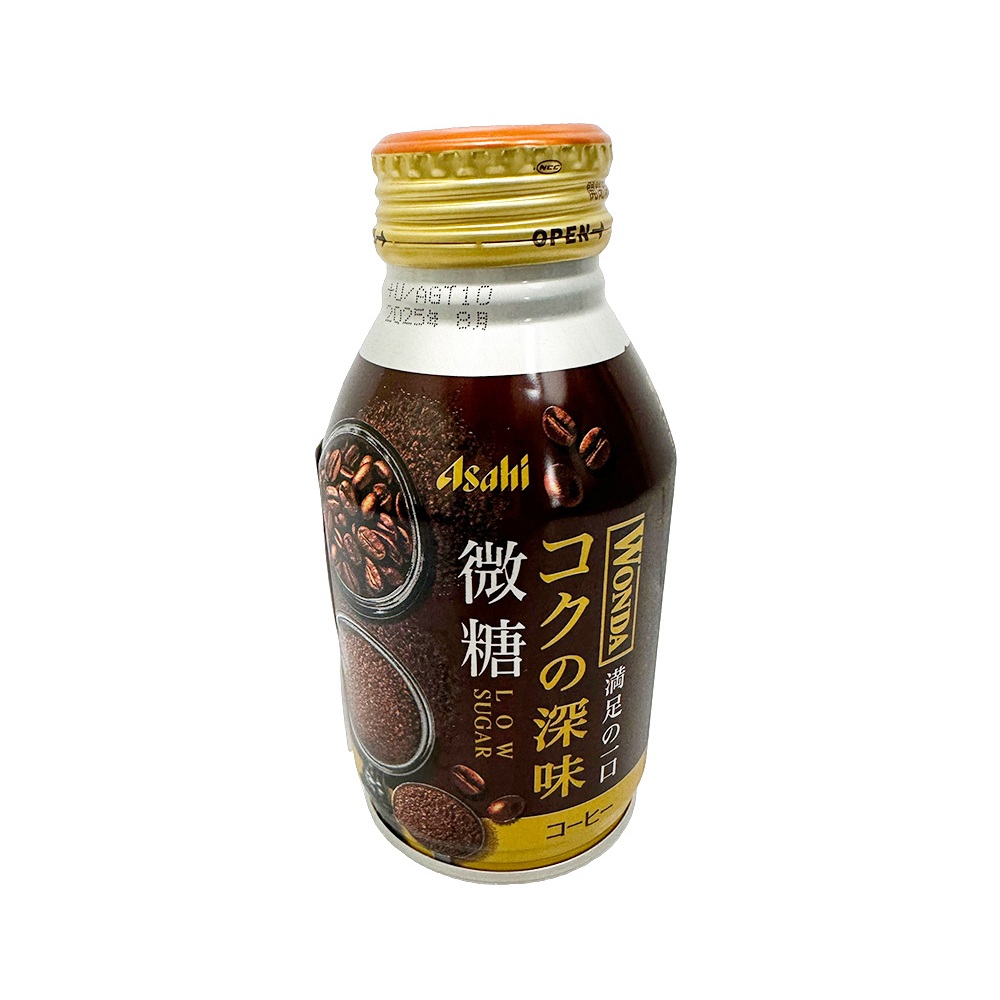 Asahi朝日 WONDA深醇-微糖咖啡 260ml【Donki日本唐吉訶德】