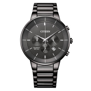 CITIZEN 星辰 簡約三眼計時男錶 手錶 42mm-AN8227-53H