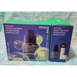 〖INNISFREE〗1%A醇PDRN水光安瓶禮盒 A醇淨膚超修護安瓶 A醇淨膚超修護霜