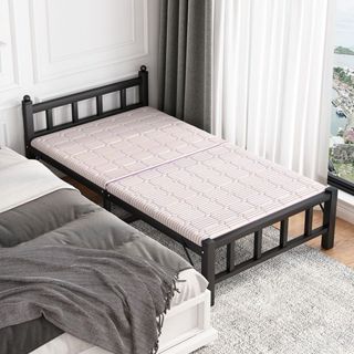 臺灣12h出貨【全新品5折下殺清倉】先到先得！折疊床單人床可折疊 辦公室午休床 租屋床