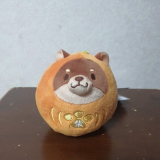 全新 日本景品 柴犬 不倒翁 絨毛娃娃