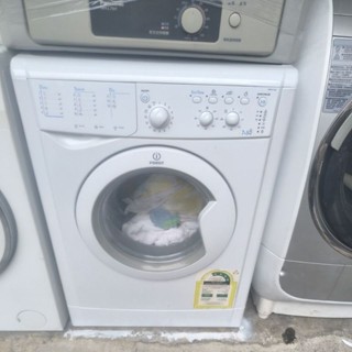 二手中古義大利indesit原裝7公斤滾筒洗衣機，烘衣5公斤，220V，保固3個月