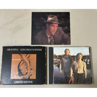 二手西洋CD， 空中補給合唱團 ，愛的訊息 ，附外紙盒、寫真卡，AIR SUPPLY NEWS FROM NOWHERE
