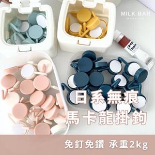 【現貨秒出】莫蘭迪色掛鉤 衣帽掛鉤 免打孔無痕掛勾 馬卡龍掛勾 無痕掛勾 門後掛勾 北歐掛勾 圓形掛勾 AG002