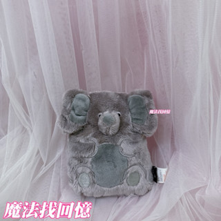 D19箱 BITE ME 大象 暖暖收納袋寵物收納袋 寵物靠枕 寵物枕頭 收納袋 毛絨絨 小錢包 可愛