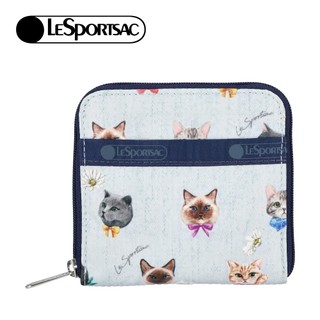 |快速出貨|Lesportsac Compact Zip Wallet 極簡輕薄錢包 送禮-晴空貓語