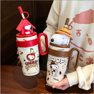【愛購樂】臺灣出貨 snoopy造型 保溫杯 史努比 保冰杯 316 304 不鏽鋼 冰壩杯 水壺水杯 環保杯 隨手杯