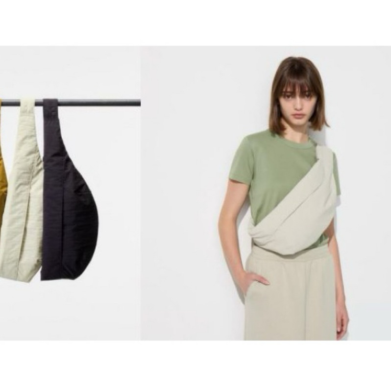 日本🇯🇵 帶回 正貨 UNIQLO C系列/UNIQLO U系列 澎軟肩背 斜背包