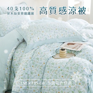 現貨 V SIX 薇瑟思【 40支100%黛木絲萊賽爾纖維 高質感涼被 】150x195公分 花色任選 | 竹纖維 透氣