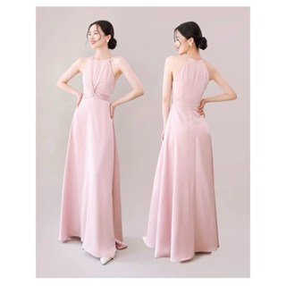 Fidressy✨10款💕粉色緞面禮服 婚禮洋裝 伴娘禮服 結婚登記 婚紗 輕婚紗 長禮服 粉色洋裝喜酒主持人謝師宴