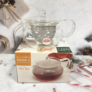 ✨愛鴨咖啡✨HARIO CHJMN-45T CHJMN-70T 茶茶急須丸 茶壺 花茶壺 玻璃壺 附304不銹鋼濾網