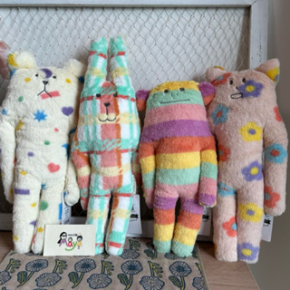 ♥︎MAYA日雜♥︎日本 宇宙人 LEALEA CRAFT 蓬鬆 抱枕 玩偶 S 兔子/熊/貓/猴子