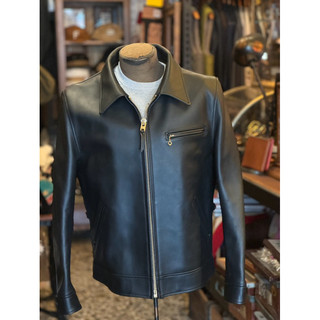 [Y2 Leather] 30’s sport jacket sumidyed horsehide 墨染馬皮 日製 現貨