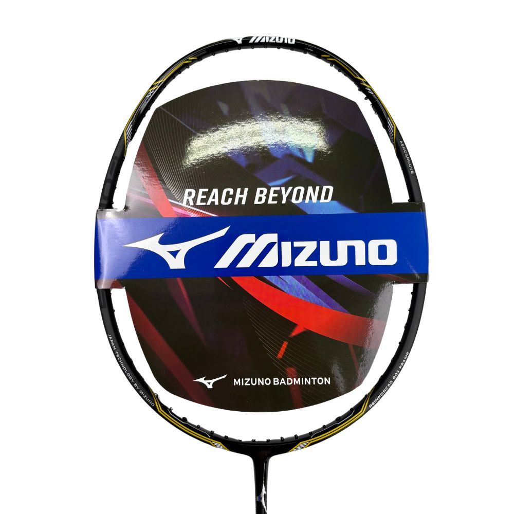 【宅配免運】MIZUNO 美津濃 FORTIUS 50 SPIRIT 羽球拍 黑黃 73MTB55002