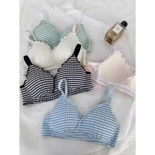 「 夏夏XIAXIA 」韓系ins風性感純欲內衣 bra小胸聚攏內衣女 無鋼圈上託防下垂舒適透氣文胸 女生性感內衣褲套裝