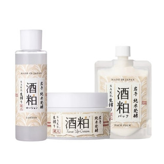 Sake Kasu酒粕保養3部曲（化妝水 乳霜 面膜）
