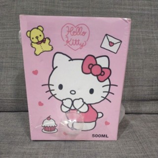 Hello kitty 古典不鏽鋼咖啡保溫杯 500ml ( 粉紅）