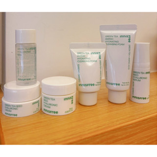 INNISFREE-綠茶玻尿酸保濕調理液/綠茶籽玻尿酸保濕霜/綠茶籽玻尿酸保濕精華