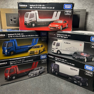 Tomica premium 載運車一批 盒損出清 運輸車 トランスポーター GTR GT-R R35 R34
