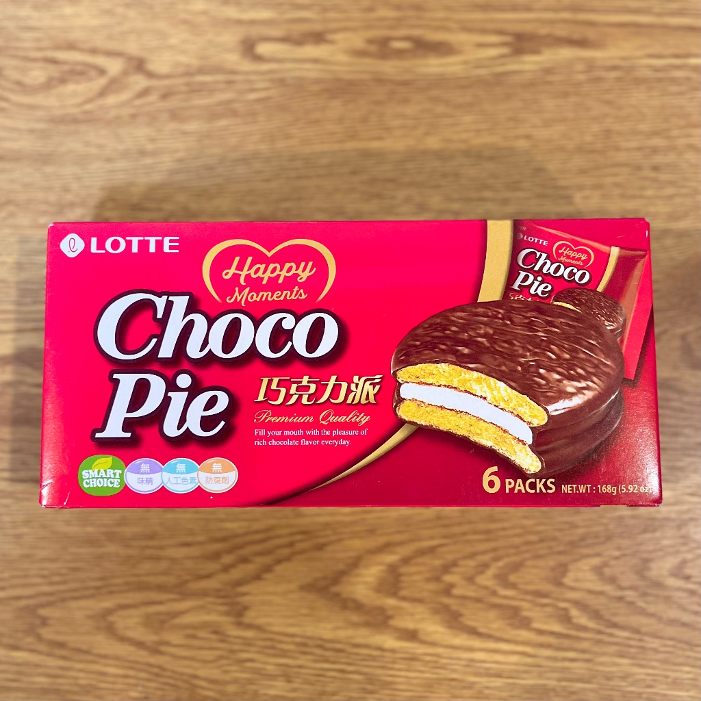 激激小舖｜LOTTE 樂天 巧克力派 28g 168g 棉花糖 巧克力 蛋糕 零食 甜點 點心