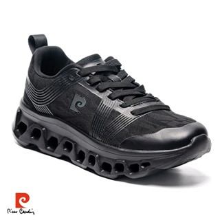 【pierre cardin 皮爾卡登】冠軍彈力運動鞋-黑-男鞋