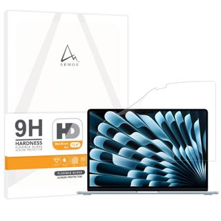 ARMOR MacBook Air 13.6" (M4/M3/M2), 軟性玻璃螢幕保護貼