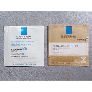 La Roche-Posay 理膚寶水 B5瞬效全面修復精華2ml B5+全面修復霜(升級版)1.5ml